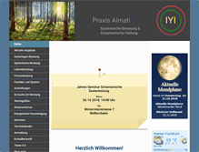 Tablet Screenshot of praxis-almati.de